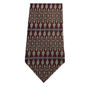 The Metropolitan Museum of Art Neck Tie Silk Multicolor Abstract